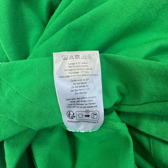 Sezane Chic Green Tie Front Mini Dress - Picture 11 of 11